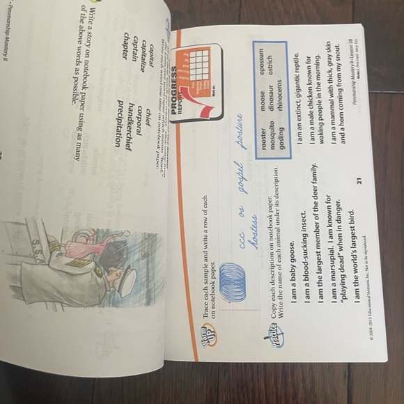 Abeka Homeschool Penmanship Mastery 2 - Picture 7 of 8